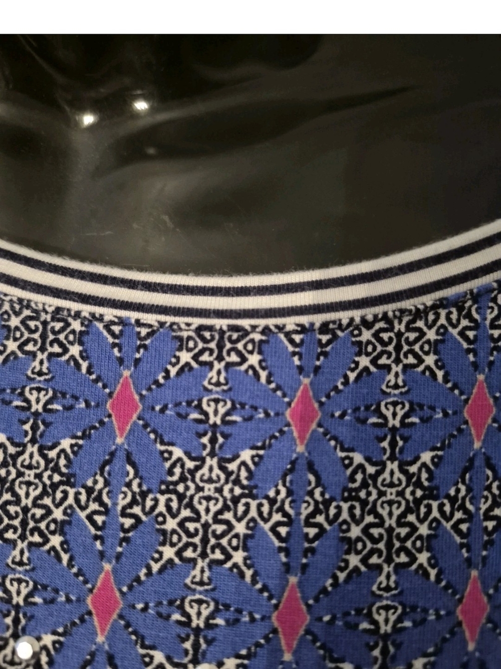 Ruby Rd. Multicolor Patterned Tunic Top - Picture 3 of 10